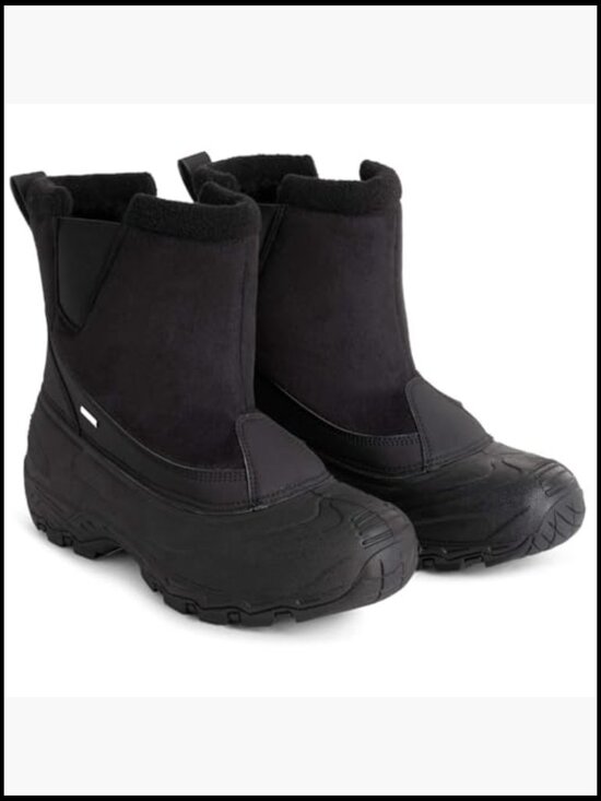 Waterproof Snow Boots Deep Tread Faux Fur Lined Durable Winter main image 4